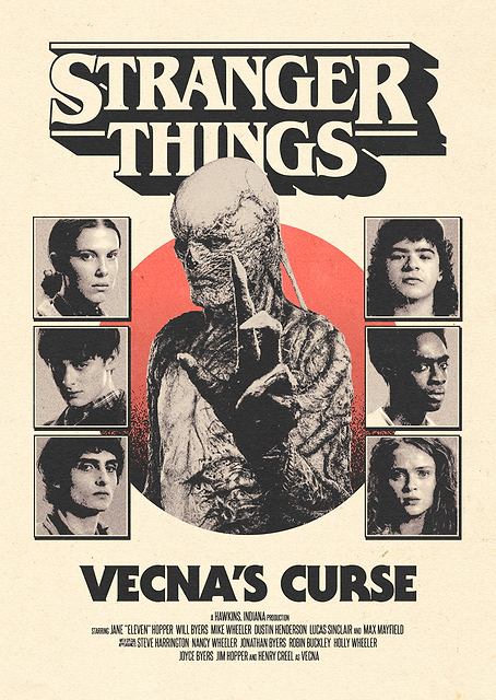Stranger Things: Vecna's Curse Poster / PLATINA