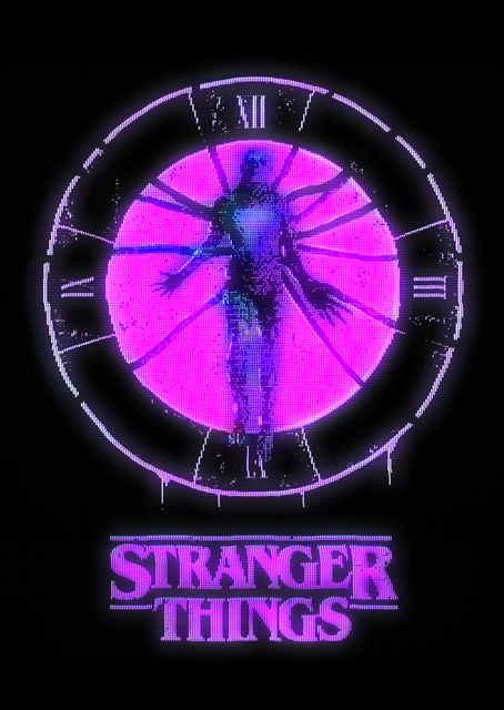 Vecna's Time: Stranger Things Glow / PLATINA