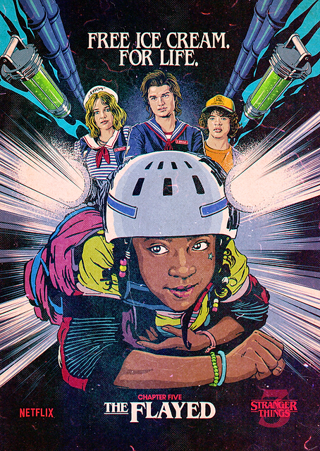 Stranger Things: The Flayed Chapter Art s3 / PLATINA