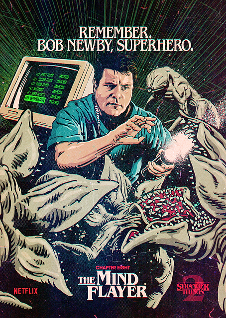 Bob Newby: Stranger Things Superhero Tribute s2 / PLATINA