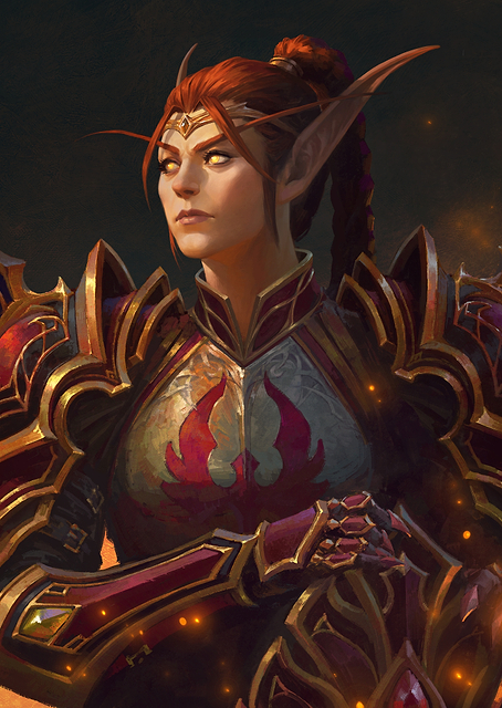 Lady Liadrin, Blood Knight Matriarch / PLATINA