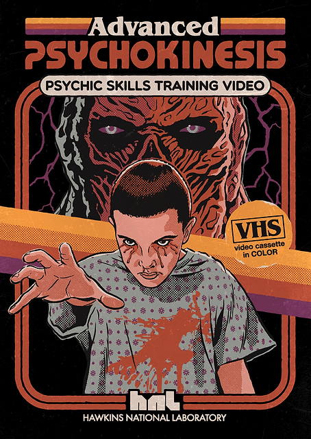 Advanced Psychokinesis: Stranger Things VHS / PLATINA