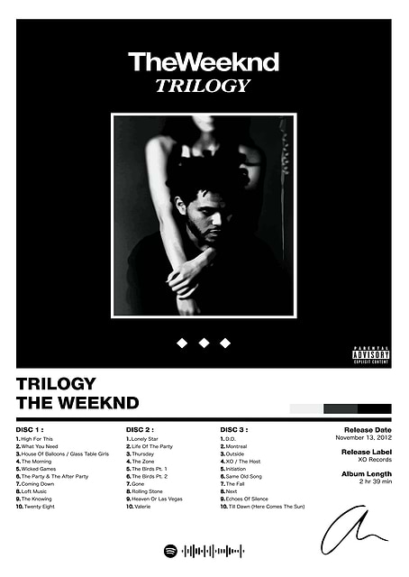 The Weeknd - Trilogy / platina