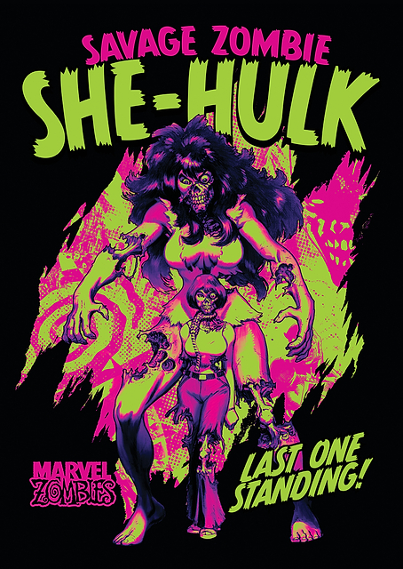 She-Hulk: Savage Zombie / PLATINA