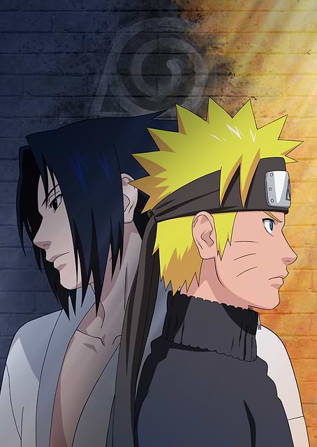 Two Paths, One Village: Naruto & Sasuke – Rivalry in Brick / platina