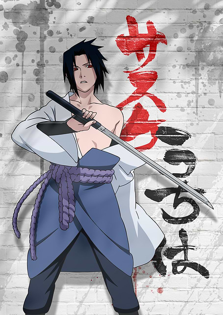 Sasuke Uchiha – Sharingan Blade / platina