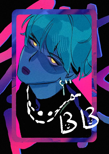 Demonic BB's Portrait / platina