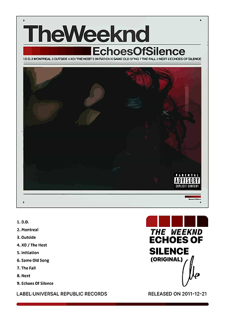 The Weeknd - Echoes of Silence Album / platina