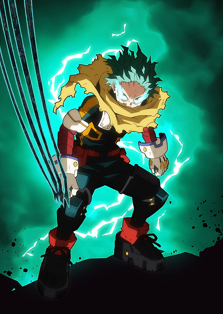 Deku Blackwhip's Emerald Lightning / PLATINA