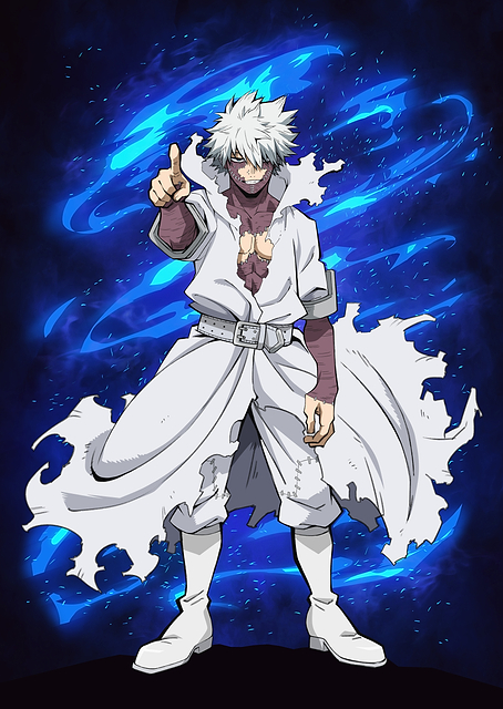 Dabi's Incinerating Blue Flames / PLATINA