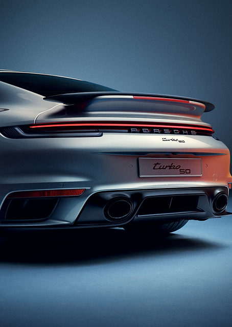 Porsche 911 Turbo S 50 / PLATINA