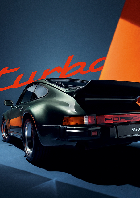 Iconic Porsche 930 Turbo Power / PLATINA