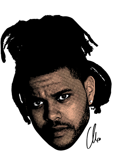 The Weeknd Portrait / platina