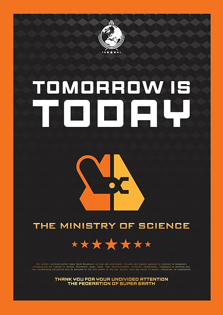 Tomorrow is Today: Super Earth Mandate / PLATINA