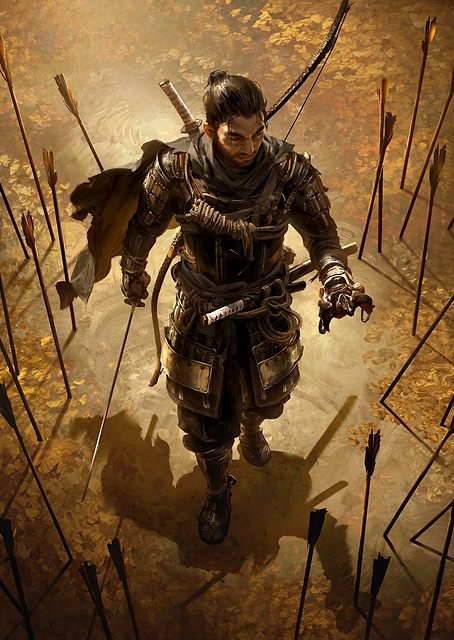 Jin Sakai: Aftermath of Battle / platina