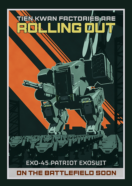 EXO-45 Patriot Exosuit: Rolling Out / PLATINA