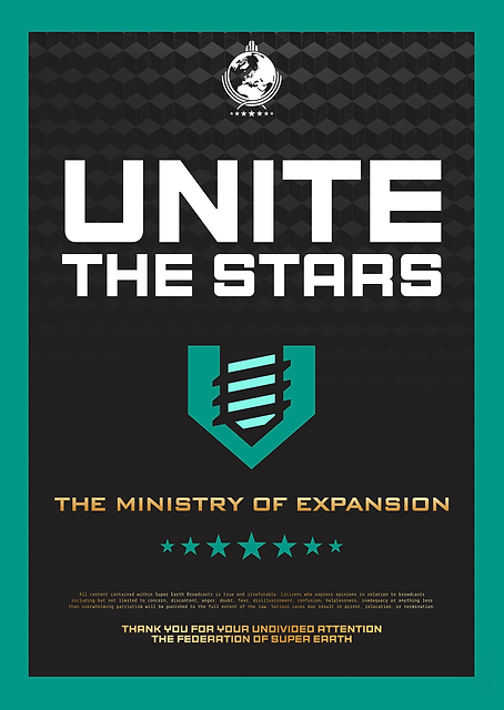 Unite the Stars: Super Earth Propaganda / PLATINA