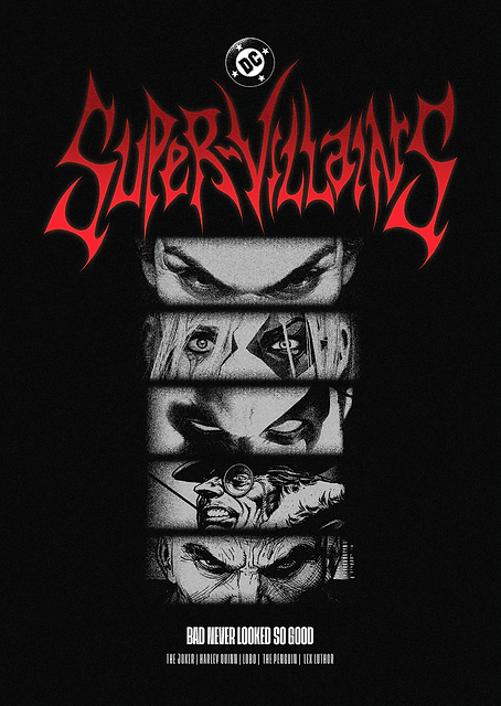 DC Super Villains: Eyes of Menace / PLATINA
