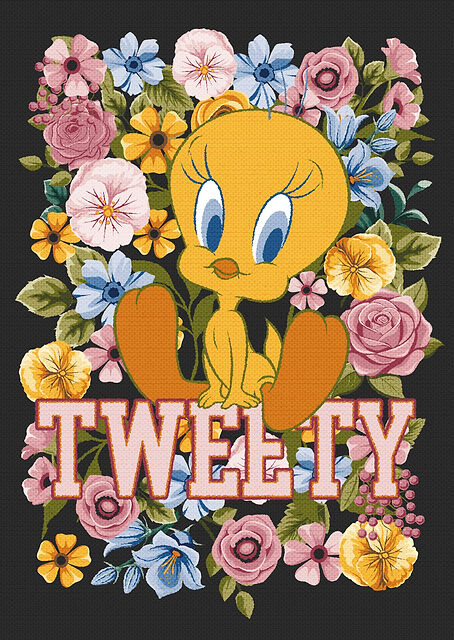 Tweety: Floral Charm / PLATINA