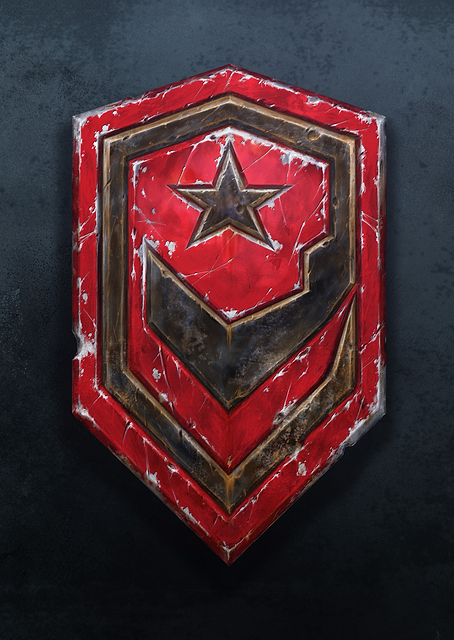Terran Dominion Crest: StarCraft Emblem / PLATINA