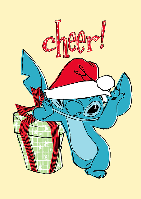 Stitch Spreads Holiday Cheer / PLATINA