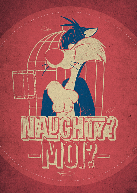 Sylvester the Cat: Naughty? Moi? / PLATINA