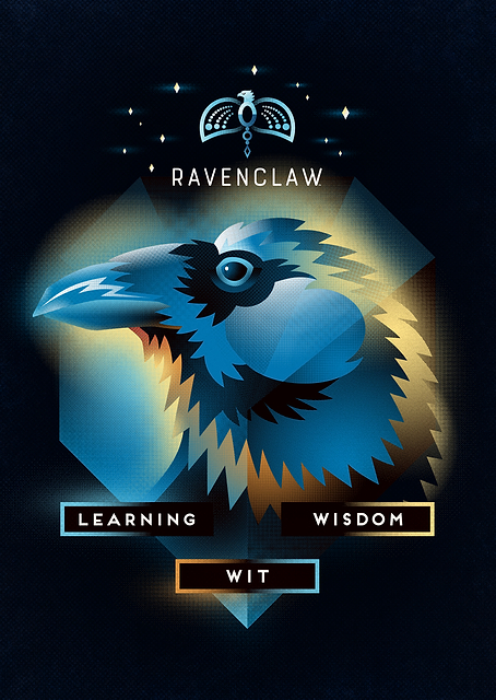 Ravenclaw: Wisdom's Illuminated Path / PLATINA
