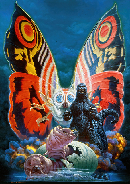 Godzilla vs. Mothra 1992 / PLATINA