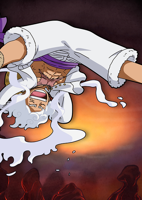 Joyful Fury: Luffy's Gear 5 Leap / PLATINA