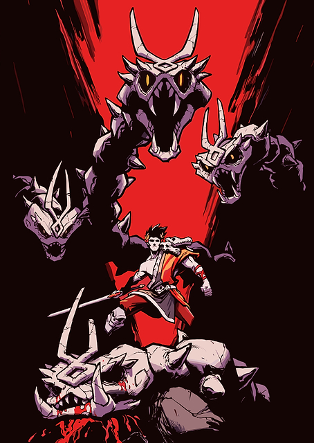 Hades Game Fanart / platina