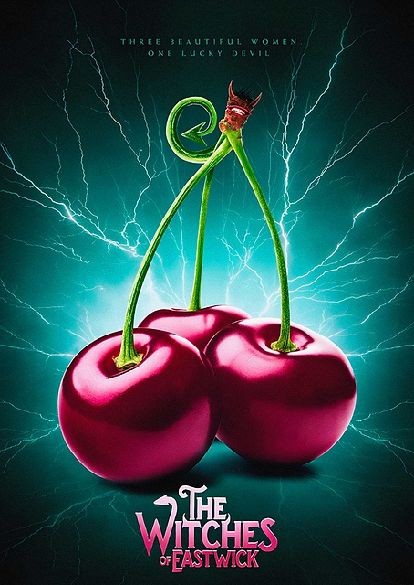 The Witches of Eastwick Movie Poster / platina