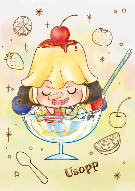 One Piece Usopp's Sweet Parfait Dream / platina