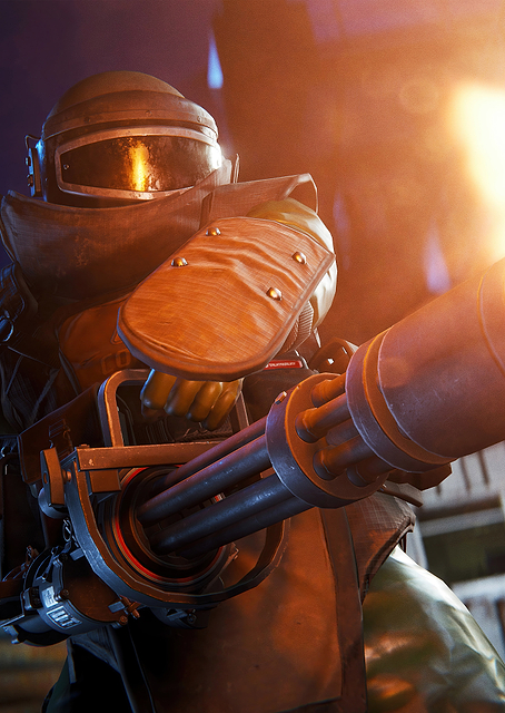 Armored Assault: Minigun Mayhem / PLATINA