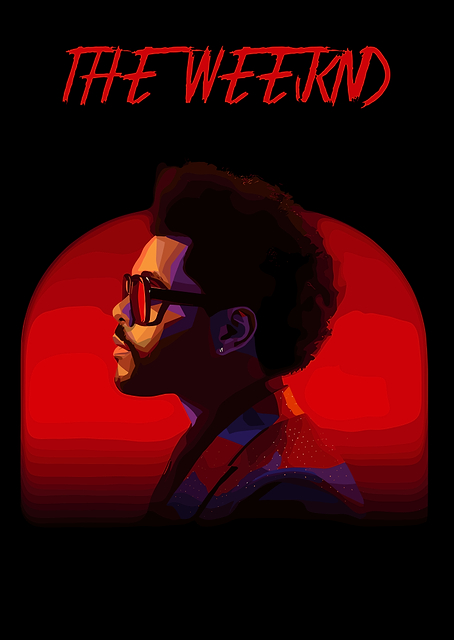 The Weeknd Portrait / platina