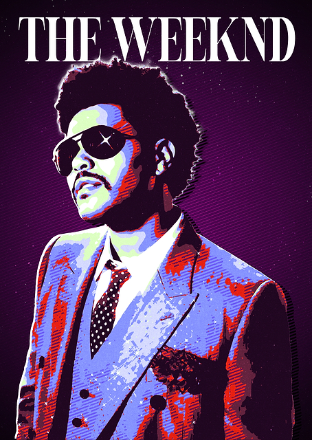 The Weeknd Portrait / platina