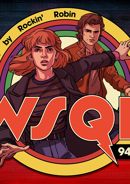 WSQK: Hawkins' Retro Radio Vibe / PLATINA