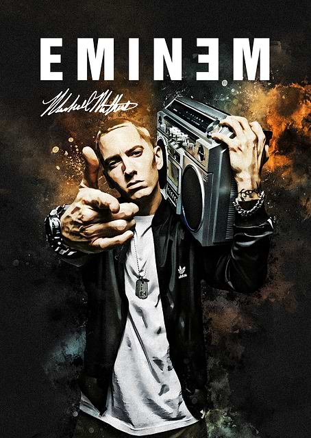 Eminem Portrait / platina