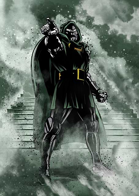 Dark Edition Doctor Doom / platina