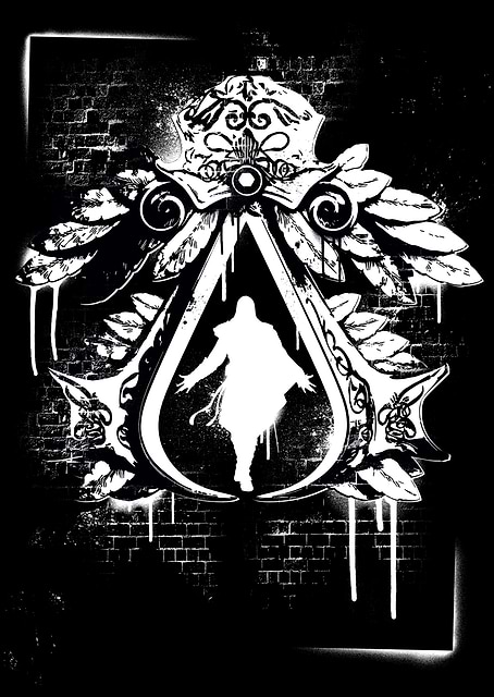 Iconic Assassin's Creed Emblem / platina