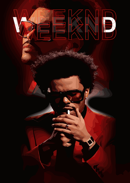 The Weeknd Portrait / platina