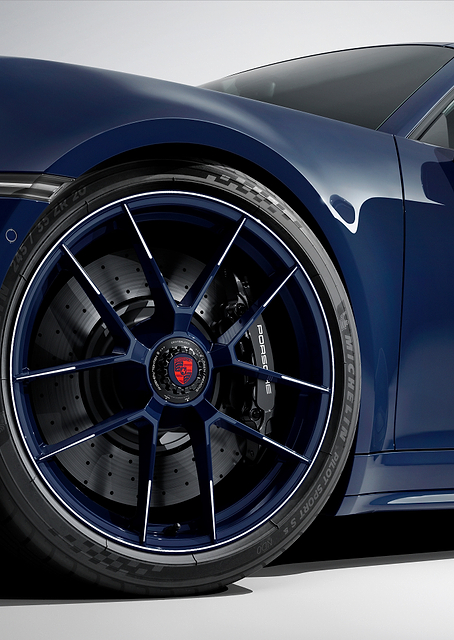 Deep Blue Porsche Elegance / PLATINA