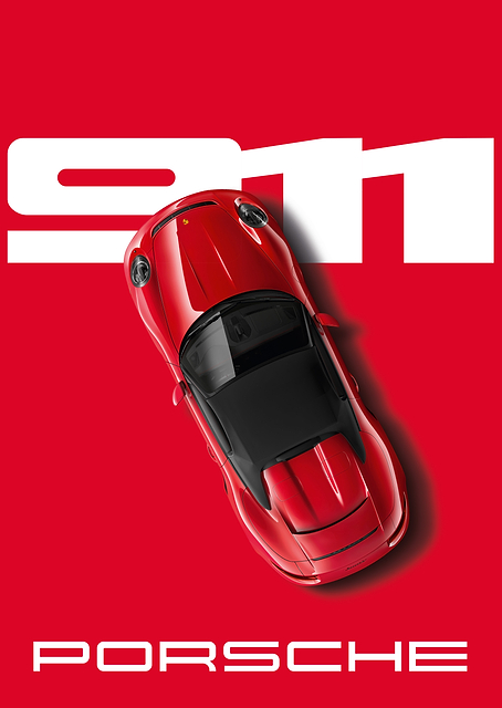 Iconic Red Porsche 911 / PLATINA
