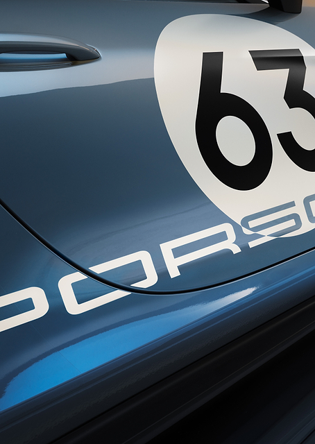 Sleek Porsche 63 Racing Livery / PLATINA