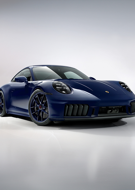 Sleek Blue Porsche 911 / PLATINA