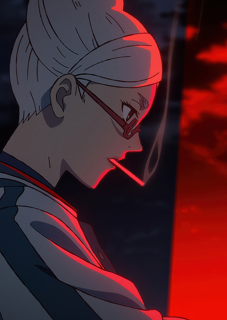 Contemplation in Crimson Light / PLATINA