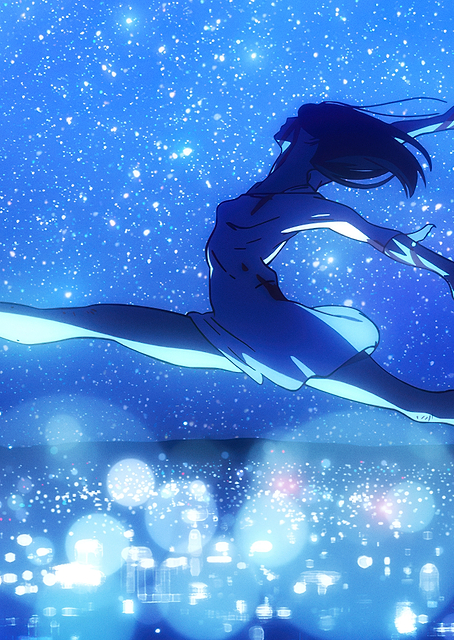 Celestial Leap in Blue / PLATINA