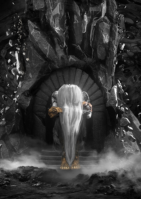 Paintress Dark concept art / PLATINA