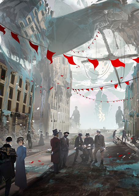 Lumiere Gommage Concept Art / PLATINA