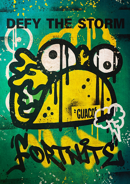Fortnite Guaco Graffiti / PLATINA