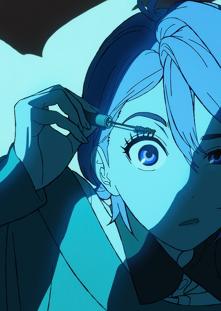 Blue Gaze, Focused Reflection / PLATINA